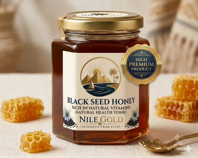 Premium Egyptian Raw Honey