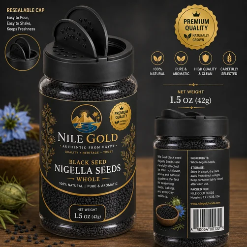 Black Seed (Nigella Sativa) by Nile Gold — view 2 of 2